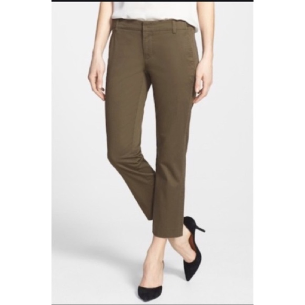 NWOT Vince cropped chinos